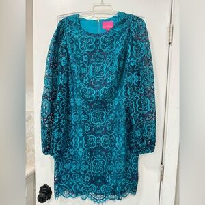New Lilly Pulitzer Georgi Cocktail Dress- Size 14
